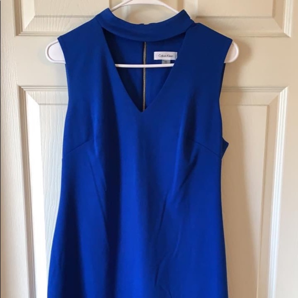 Blue Calvin Klein Dress